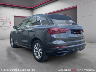 Audi q3 q3 35 tfsi 150 ch s tronic 7 s line - pack cuir - carplay - camera 360 occasion champigny-sur-marne (94) simplicicar...