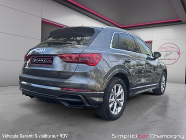 Audi q3 q3 35 tfsi 150 ch s tronic 7 s line - pack cuir - carplay - camera 360 occasion champigny-sur-marne (94) simplicicar...