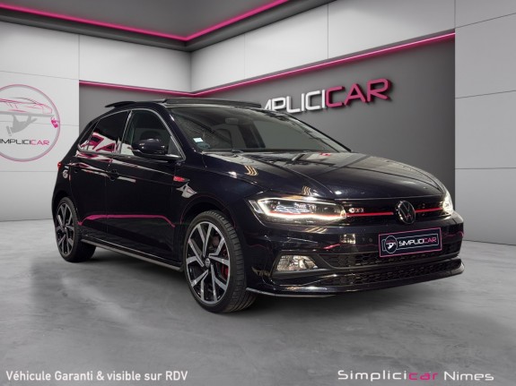 Volkswagen polo 2.0 tsi 200 gti - toit ouvrant - carplay - garantie 12 mois occasion simplicicar nimes - rb auto simplicicar...