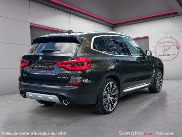 Bmw x3 g01 xdrive 20d 190ch bva8 xline - jantes 21 - caméra 360 - garantie 12 mois occasion simplicicar nimes - rb auto...