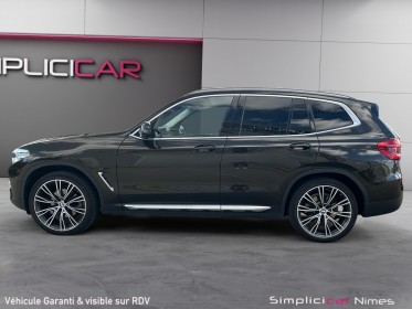 Bmw x3 g01 xdrive 20d 190ch bva8 xline - jantes 21 - caméra 360 - garantie 12 mois occasion simplicicar nimes - rb auto...