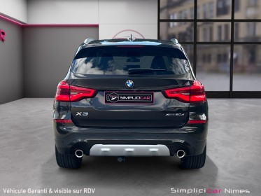 Bmw x3 g01 xdrive 20d 190ch bva8 xline - jantes 21 - caméra 360 - garantie 12 mois occasion simplicicar nimes - rb auto...