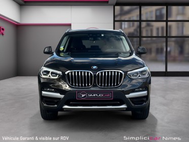Bmw x3 g01 xdrive 20d 190ch bva8 xline - jantes 21 - caméra 360 - garantie 12 mois occasion simplicicar nimes - rb auto...