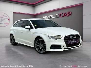 Audi a3 sportback 30 tdi 116 s tronic 7 s-line sport limited - carplay - camÉra de recul - garantie 12 mois occasion...