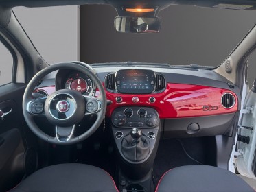 Fiat 500 my23 1.0 70 ch hybride - red edition - carplay - toit panoramique - garantie 12 mois occasion simplicicar nimes - rb...