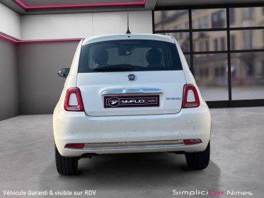 Fiat 500 my23 1.0 70 ch hybride - red edition - carplay - toit panoramique - garantie 12 mois occasion simplicicar nimes - rb...