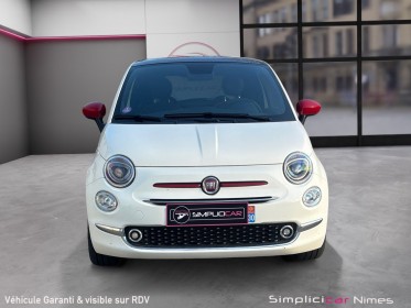 Fiat 500 my23 1.0 70 ch hybride - red edition - carplay - toit panoramique - garantie 12 mois occasion simplicicar nimes - rb...