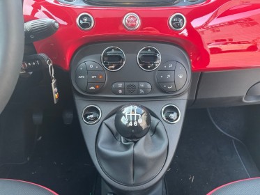 Fiat 500 my23 1.0 70 ch hybride - red edition - carplay - toit panoramique - garantie 12 mois occasion simplicicar nimes - rb...
