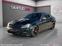 Mercedes classe c coupe c63 amg edition 507 - harmon kardon - carbone - toit ouvrant - garantie 12 mois occasion simplicicar...