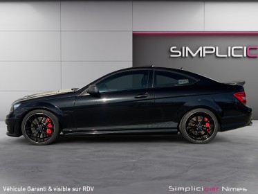 Mercedes classe c coupe c63 amg edition 507 - harmon kardon - carbone - toit ouvrant - garantie 12 mois occasion simplicicar...