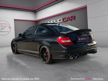 Mercedes classe c coupe c63 amg edition 507 - harmon kardon - carbone - toit ouvrant - garantie 12 mois occasion simplicicar...