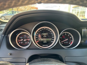 Mercedes classe c coupe c63 amg edition 507 - harmon kardon - carbone - toit ouvrant - garantie 12 mois occasion simplicicar...
