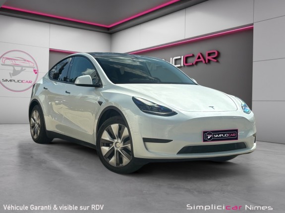 Tesla model y propulsion - attelage - garantie tesla 2032 occasion simplicicar nimes - rb auto simplicicar simplicibike france
