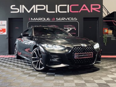 Bmw serie 4 coupe g22 430d xdrive 286 ch bva8 m sport - carplay - matrix led - affichage tete haute - entretien bmw -......