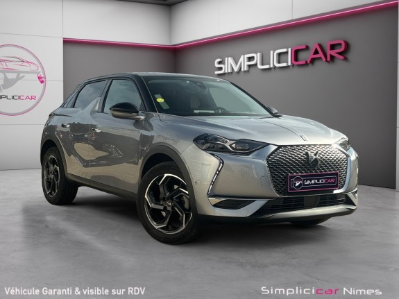 Ds ds3 crossback bluehdi 130 eat8 grand chic - caméra recul - sièges chauffant - acc - carplay - garantie 12 mois occasion...