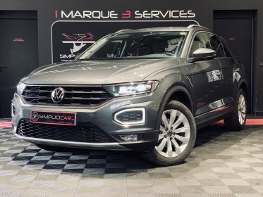 Volkswagen t-roc 1.5 tsi 150 evo start/stop dsg7 carat - entretien vw - garantie 12 mois occasion  simplicicar aix les bains...