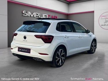 Volkswagen polo 1.0 tsi 110 dsg7 r-line - toit ouvrant - carplay - camÉra - garantie 12 mois occasion simplicicar nimes - rb...