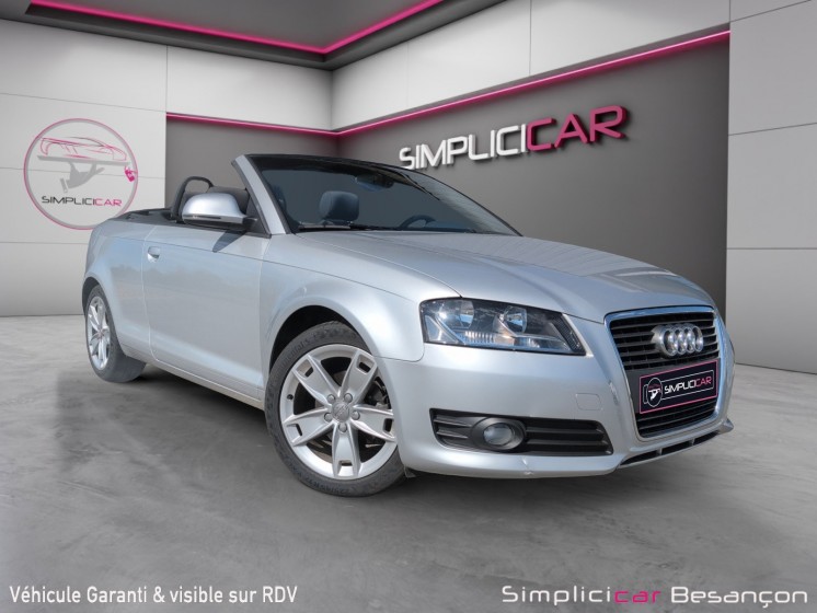Audi a3 cabriolet 1.9 tdi 105 dpf ambition occasion simplicicar besanÇon simplicicar simplicibike france