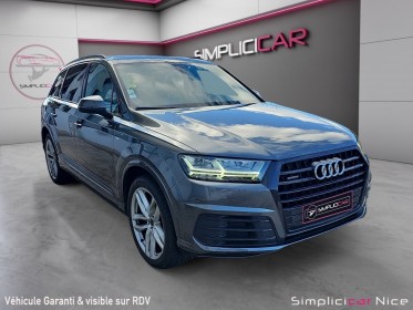 Audi q7 3.0 v6 tdi 218 tiptronic sline quattro 7 places. occasion  simplicicar vaucresson nice - pfvauto simplicicar...