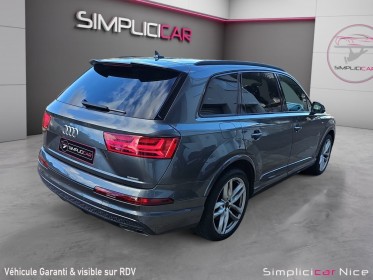 Audi q7 3.0 v6 tdi 218 tiptronic sline quattro 7 places. occasion  simplicicar vaucresson nice - pfvauto simplicicar...