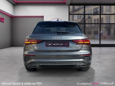 Audi a3 sportback 40 tfsie 204 s tronic 6 s line, carplay, toit ouvrant, caméra de recul, entretiens audi, garantie 12mois...