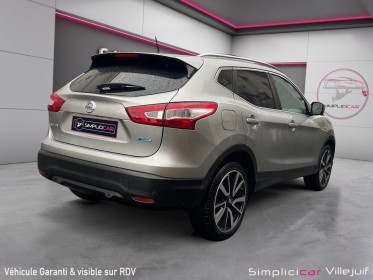Nissan qashqai 1.5 dci 110 stop/start tekna, full option, courroie changer, garantie 12 mois occasion simplicicar villejuif ...