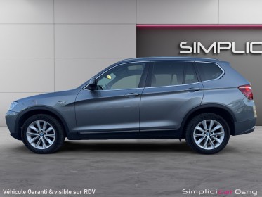 Bmw x3 f25 xdrive 20d 184ch || garantie 12 mois || luxe occasion osny simplicicar simplicibike france