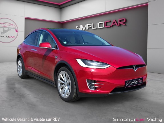 Tesla model x 525 ch 100 d awd performance batterie neuve garantie 12 mois tva recuperable occasion simplicicar vichy...