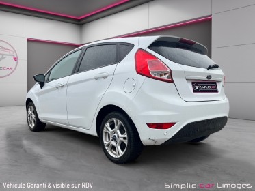 Ford fiesta 1.25 82 edition occasion simplicicar limoges  simplicicar simplicibike france