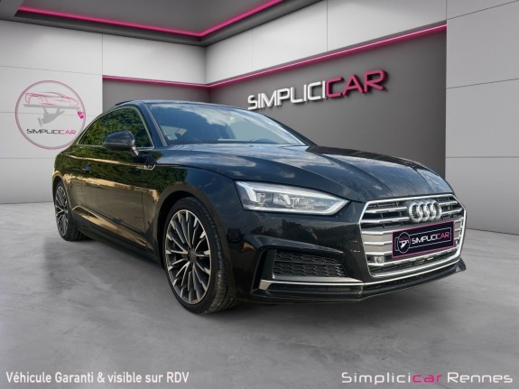 Audi a5 v6 3.0 tdi pack s line extérieur / avus intérieur : toit ouvrant panoramique /apple carplay/ attelage...