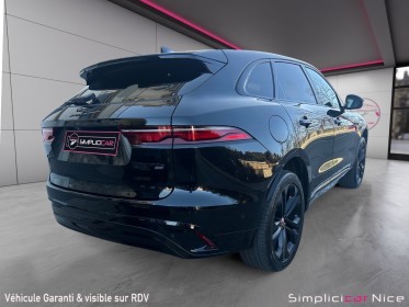 Jaguar f-pace 2.0 p400e phev awd r-dynamic se occasion  simplicicar vaucresson nice - pfvauto simplicicar simplicibike france