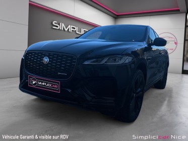 Jaguar f-pace 2.0 p400e phev awd r-dynamic se occasion  simplicicar vaucresson nice - pfvauto simplicicar simplicibike france
