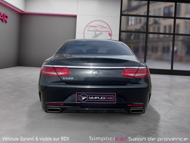 Mercedes classe s coupe 500 4-matic designo / entretiens mercedes / nombreuses options occasion simplicicar salon de provence...