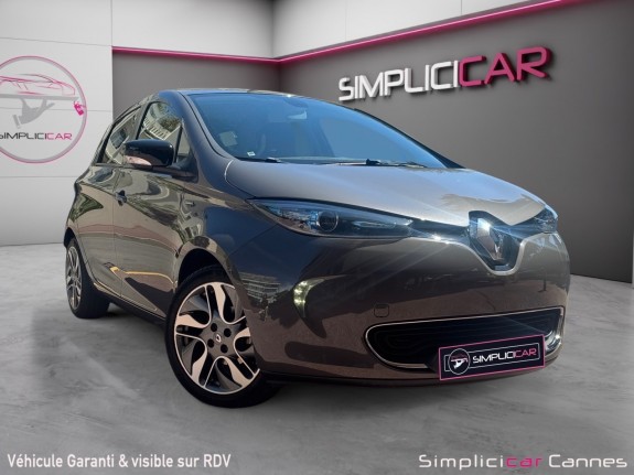 Renault zoe edition one charge rapide gamme 2017- batterie en location occasion cannes (06) simplicicar simplicibike france