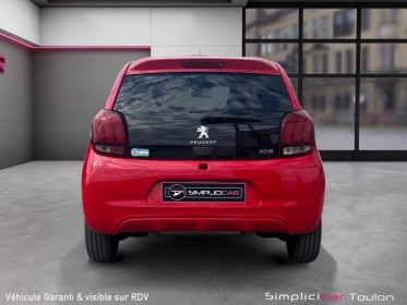 Peugeot 108 vti 72ch ss bvm5 style garntie 12 mois occasion simplicicar toulon est simplicicar simplicibike france