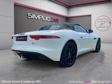 Jaguar f-type cabriolet v6 s 3.0 380 suralimente a - echappement sport, superbe etat, sonorité exceptionnelle - garantie...