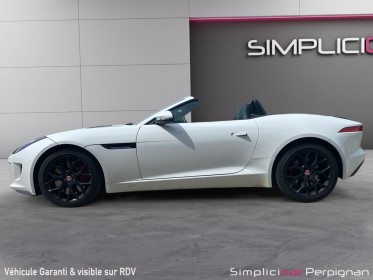 Jaguar f-type cabriolet v6 s 3.0 380 suralimente a - echappement sport, superbe etat, sonorité exceptionnelle - garantie...