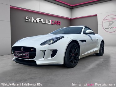 Jaguar f-type cabriolet v6 s 3.0 380 suralimente a - echappement sport, superbe etat, sonorité exceptionnelle - garantie...