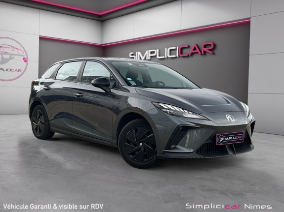 Mg mg4 ev 170ch 51kwh - 4 pneus michelin neufs - 1ère main - garantie constructeur occasion simplicicar nimes - rb auto...