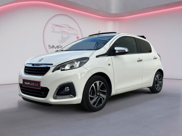 Peugeot 108 allure top / full leds / camera de recul / mains libre / toit ouvrant / occasion simplicicar orgeval  simplicicar...