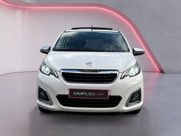 Peugeot 108 allure top / full leds / camera de recul / mains libre / toit ouvrant / occasion simplicicar orgeval  simplicicar...