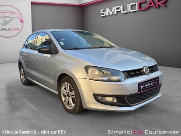 Volkswagen polo 1.2 60 match - radar de recul - regulateur de vitesse - 1Ér main - garantie 12 mois occasion paris 17ème...
