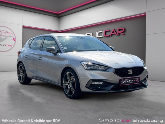 Seat leon 1.5 tsi 150 bvm6 fr keyless go - camera de recul - apple carplay - sieges/volant chauffant occasion simplicicar...