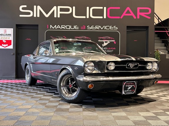 Ford mustang  fastback 1966 v8 4.7l  289ch parfait état occasion  simplicicar aix les bains simplicicar simplicibike france