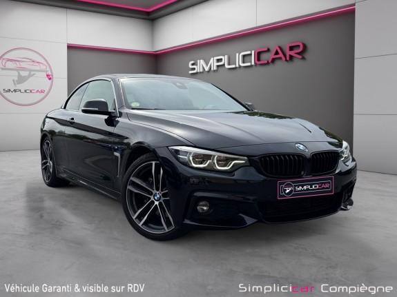 Bmw serie 4 cabriolet f33 lci2 430d 258 ch bva8 m sport - suivi bmw - carplay - caméra - harman kardon occasion simplicicar...