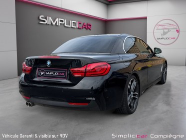 Bmw serie 4 cabriolet f33 lci2 430d 258 ch bva8 m sport - suivi bmw - carplay - caméra - harman kardon occasion simplicicar...