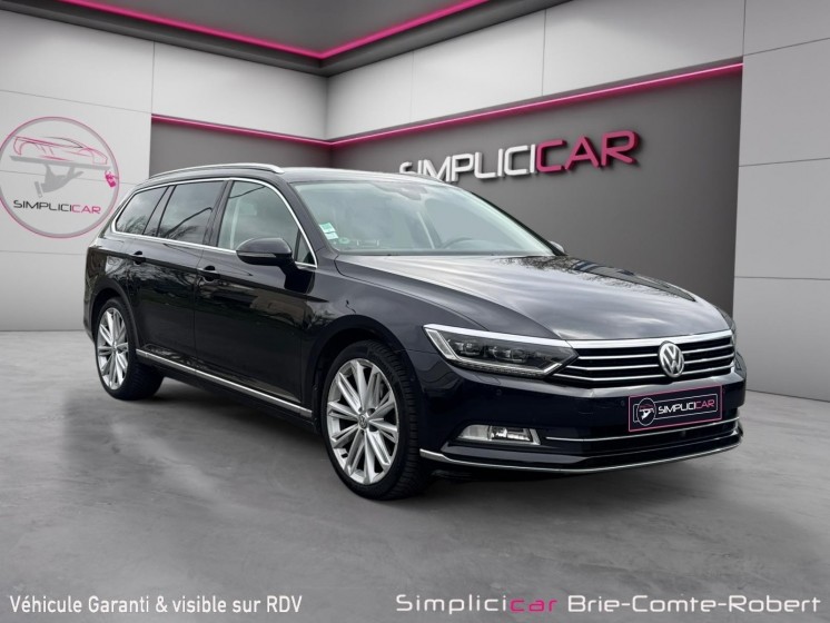 Volkswagen passat sw 2.0 tdi 190 bmt dsg6 carat occasion simplicicar brie-comte-robert simplicicar simplicibike france