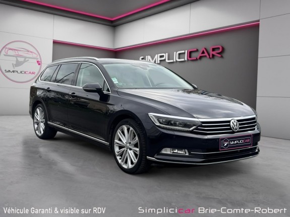 Volkswagen passat sw 2.0 tdi 190 bmt dsg6 carat occasion simplicicar brie-comte-robert simplicicar simplicibike france