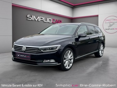 Volkswagen passat sw 2.0 tdi 190 bmt dsg6 carat occasion simplicicar brie-comte-robert simplicicar simplicibike france