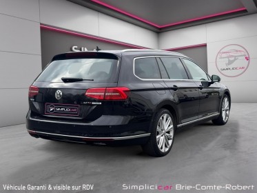 Volkswagen passat sw 2.0 tdi 190 bmt dsg6 carat occasion simplicicar brie-comte-robert simplicicar simplicibike france